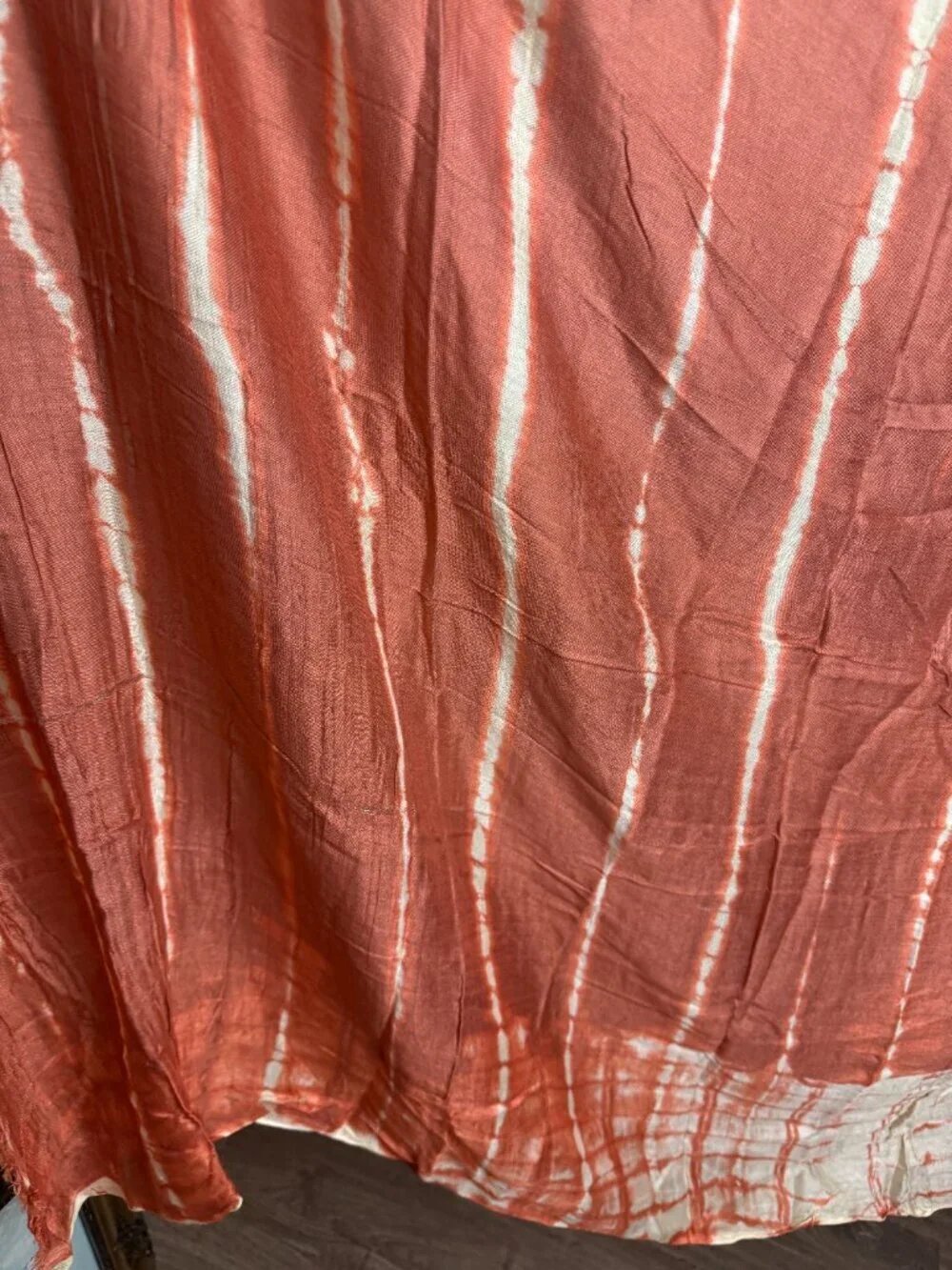 NWT Sarong Orange/ Terracotta Abstract 100% Viscose